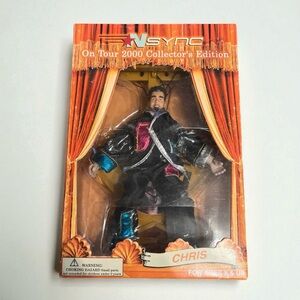 NIB NSYNC Chris Kirkpatrick On Tour 2000 Collector’s Edition marionette NWT new